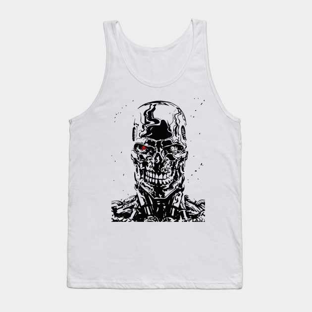 Terminator T-Shirt Tank Top by Negolou 